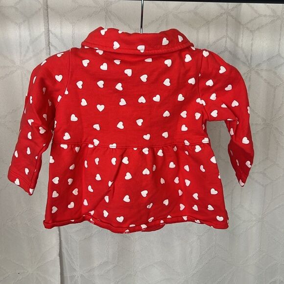 Carter's Baby Girl Heart Sweater - Picture 2 of 4